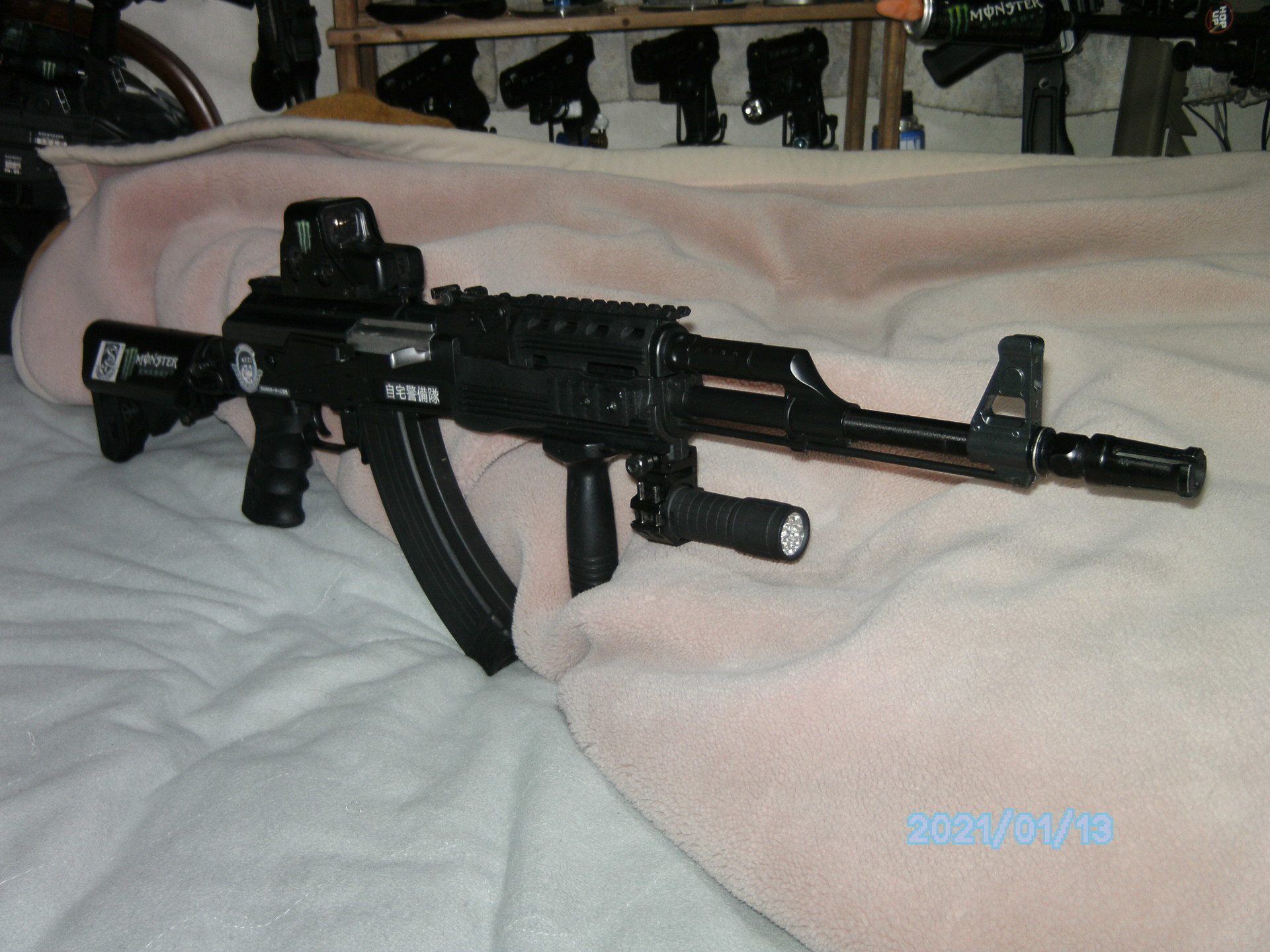 エアガン》コレクション CYMA AK-47 タクティカル 電動ガン