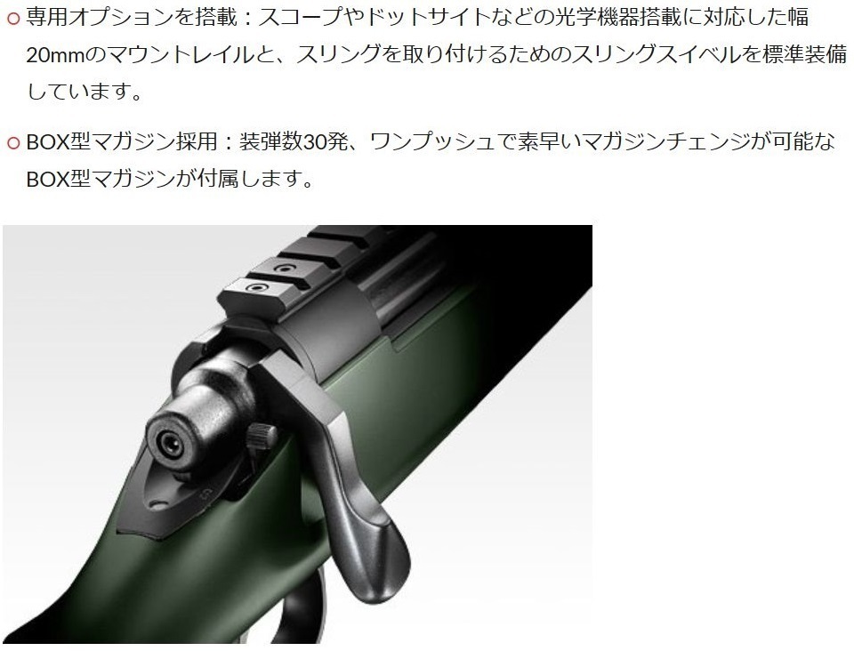 製品情報》商品紹介 東京マルイ VSR-10 プロスナイパー